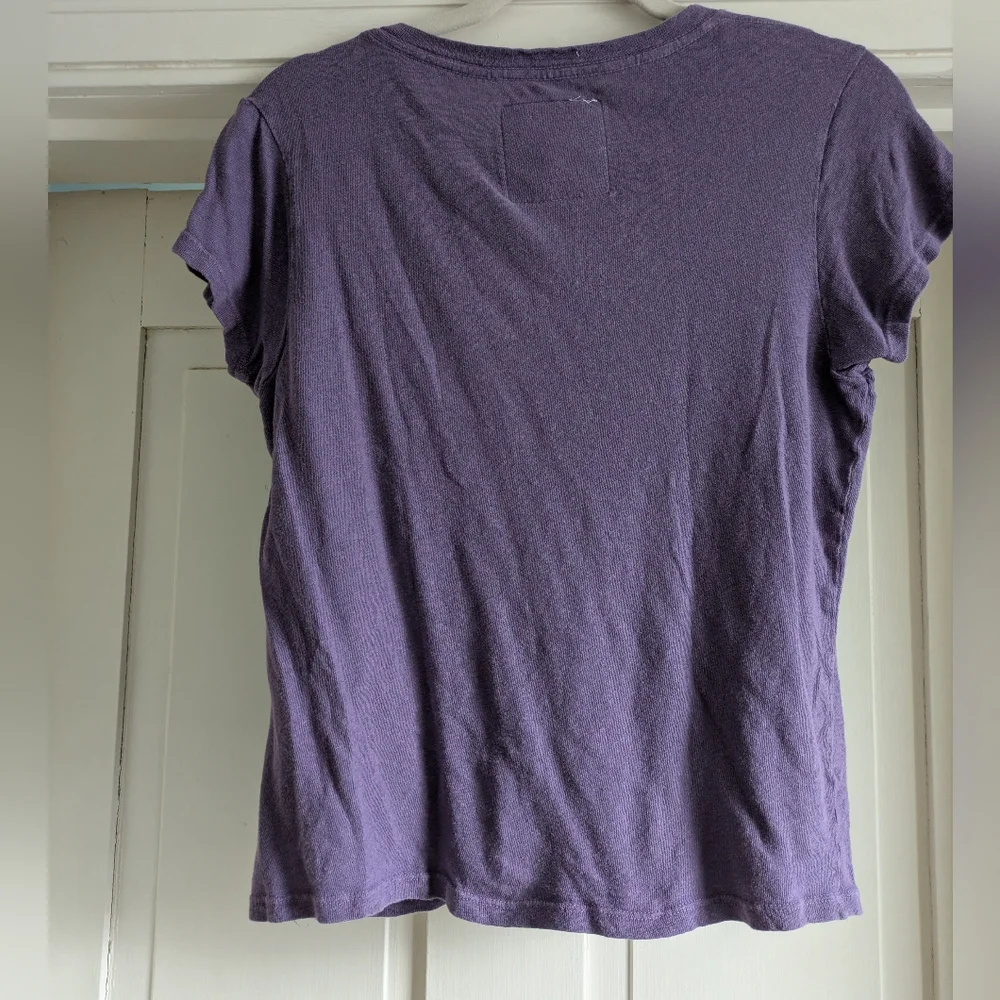 MOTHER Superior Purple T Graphic Shirt Size 2 Small/Med. "Mothership" - Picture 2 of 3